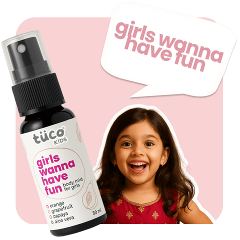 Natural Body Mist for Girls - 50ml