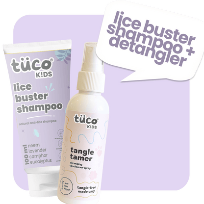 natural lice shampoo + hair detangler for kids - Tuco Kids
