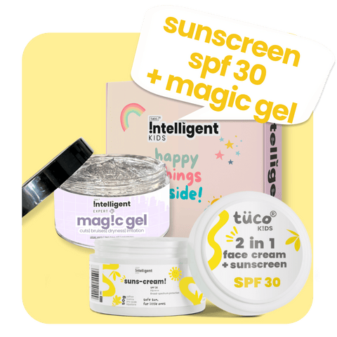 Natural Sunscreen (SPF 30) + Magic Gel: Gift Pack