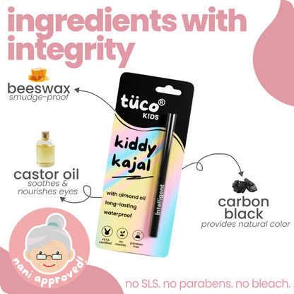 nontoxic makeup gift pack - natural kajal + tint - Tuco Kids
