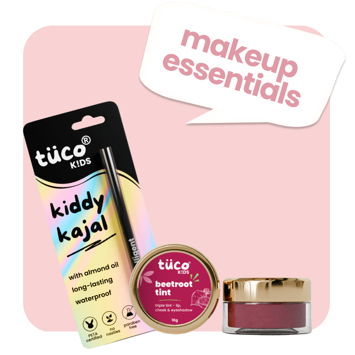nontoxic makeup gift pack - natural kajal + tint - Tuco Kids