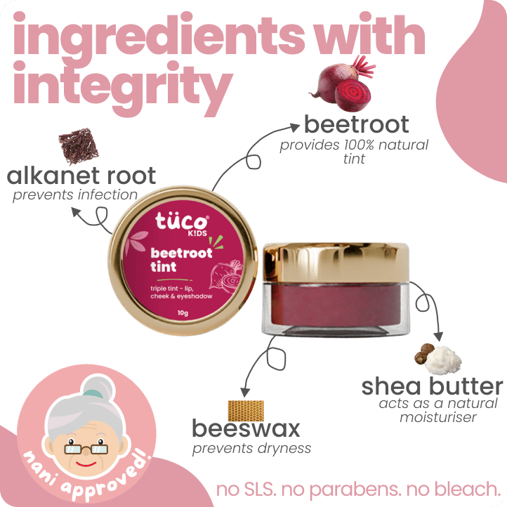 nontoxic makeup gift pack - natural kajal + tint - Tuco Kids