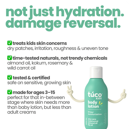 Refreshing Summer Lotion for kids - 300 ml - Tuco Kids
