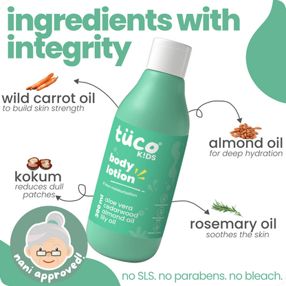 Refreshing Summer Lotion for kids - 300 ml - Tuco Kids
