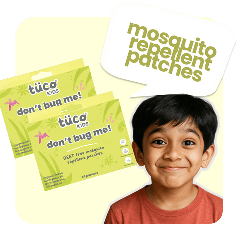 Safe Mosquito Repellent Patches for Kids (Pack of 2)