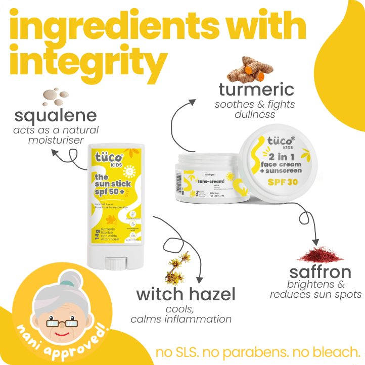 travel essential body sun stick + sunscreen spf30 - Tuco Kids