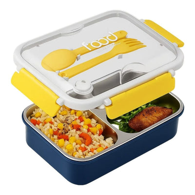 Tuco Kids 3 Compartment Bento Lunch Box.