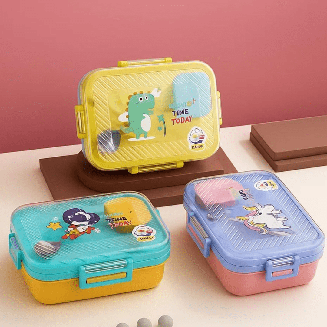 Tuco Kids 3 Compartment Bento Lunch Box! - Tuco Kids