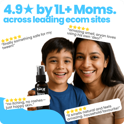 Vacation Ready Boys Gift Pack: Sunscreen (SPF 30) + Mist (100ml) - Tuco Kids