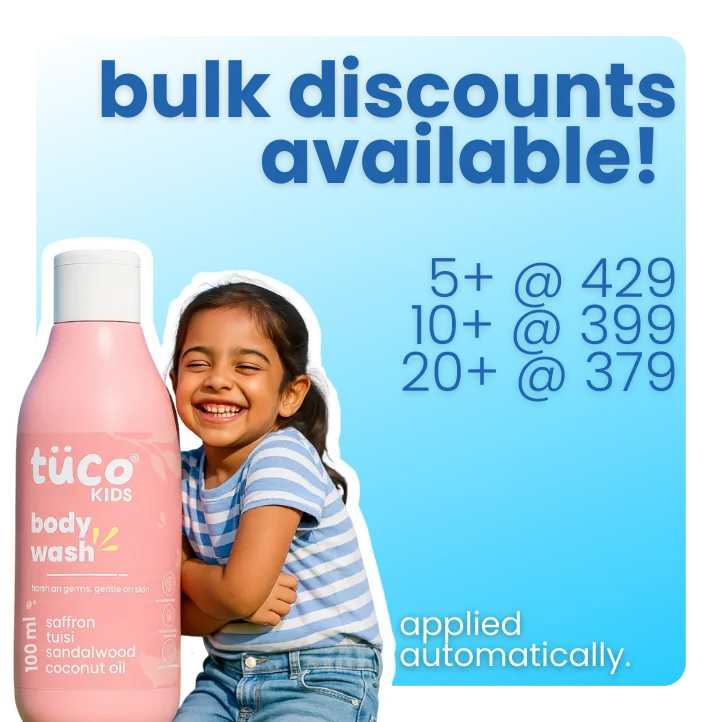 Ultimate bathtime giftpack — before and after results | Tuco Kids