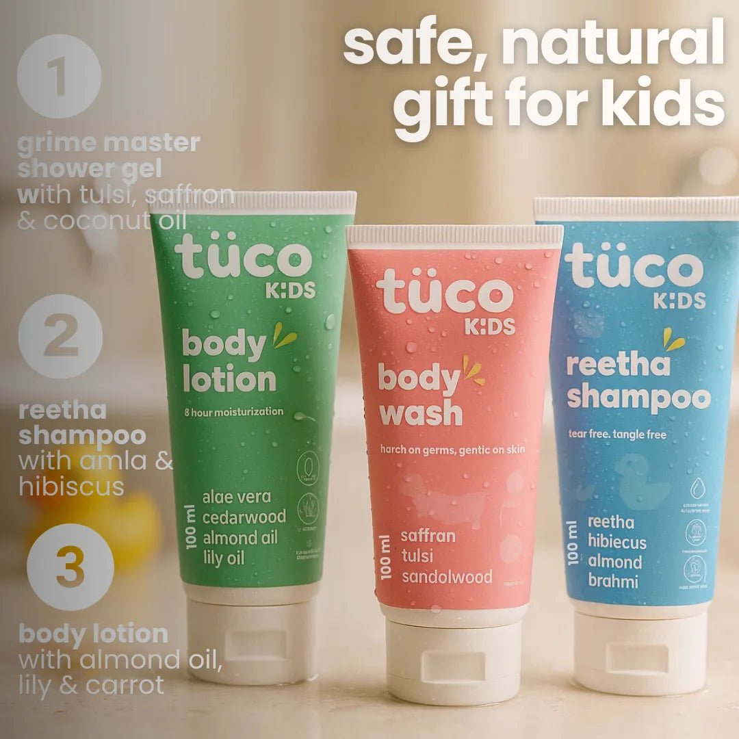 Ultimate bathtime giftpack — how to use | Tuco Kids