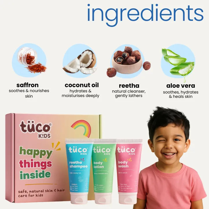 Ultimate bathtime giftpack — safe for kids ingredients | Tuco Kids