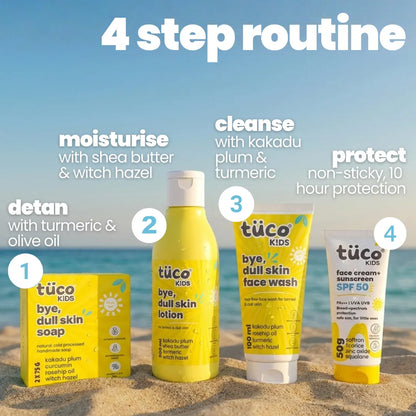 Ultimate Dull Skin Kit — key ingredients | Tuco Kids