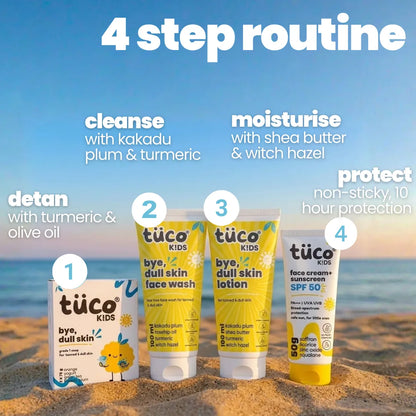 Ultimate Dull Skin Kit — key ingredients | Tuco Kids
