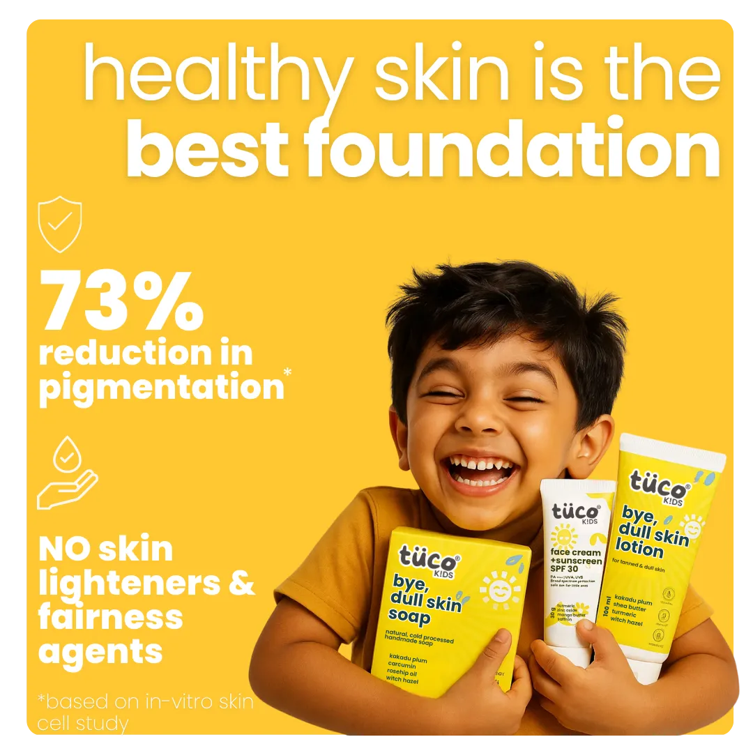 Ultimate Dull Skin Regimen: 4-in-1 Kit — before and after results | Tuco Kids