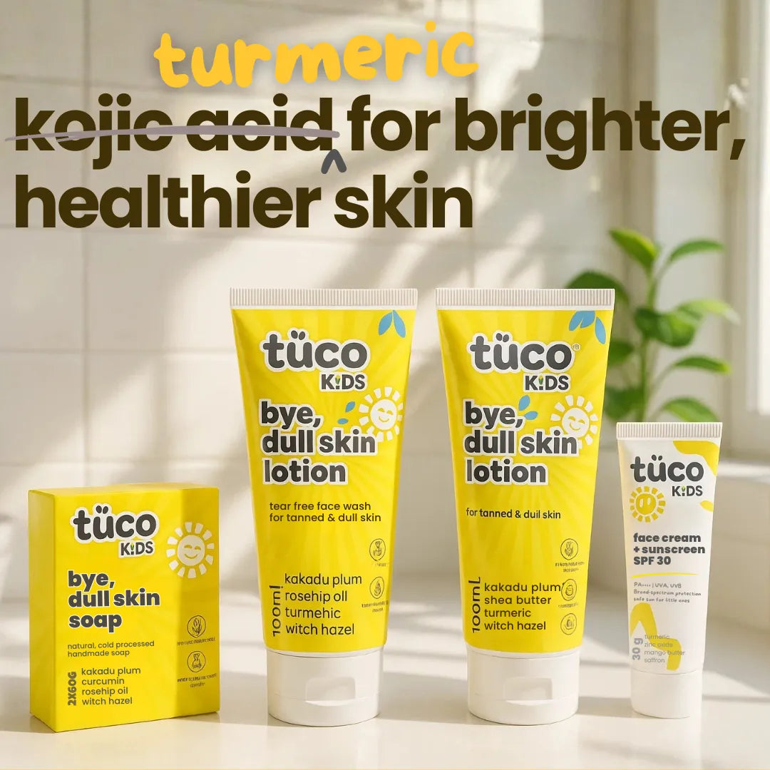 Ultimate Dull Skin Regimen: 4-in-1 Kit — safe for kids ingredients | Tuco Kids