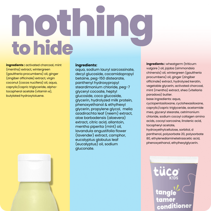 Ultimate Lice Fighter Kit: Lice Shampoo 100ml + Hair Oil 100ml + Conditioner 100g + Hair Detangler 100ml — image 6 | Tuco Kids
