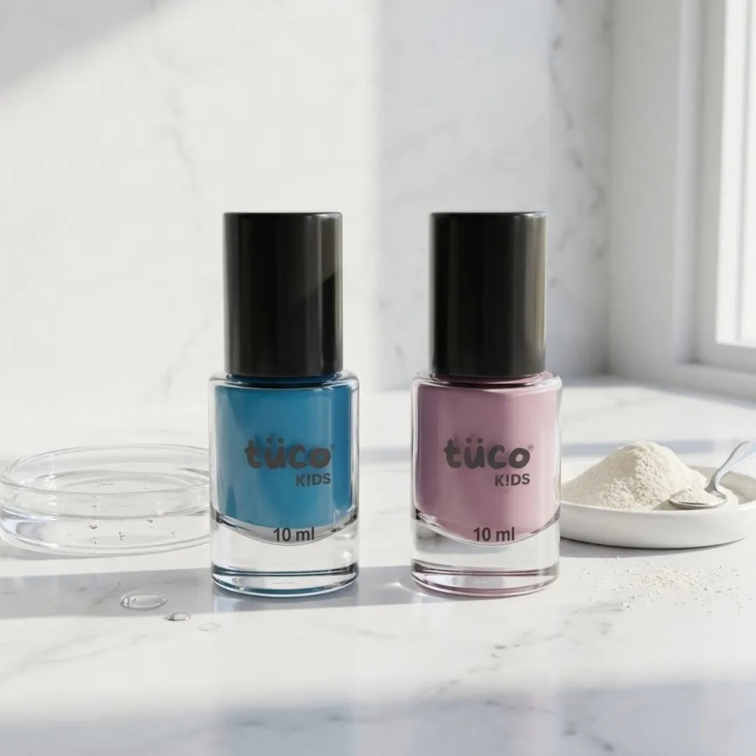 Water based nail paint for kids (pack of 2) — natural kids skincare | Tuco Kids