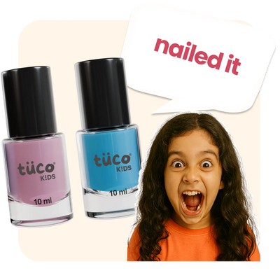 Water based nail paint for kids [pack of 2]