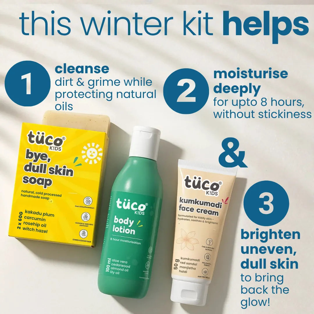 Winter Care Kit — key ingredients | Tuco Kids