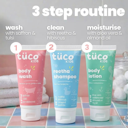 Tuco Kids Winter Essentials Kit — Body Lotion, Hair Oil & Skincare | Tuco Kids