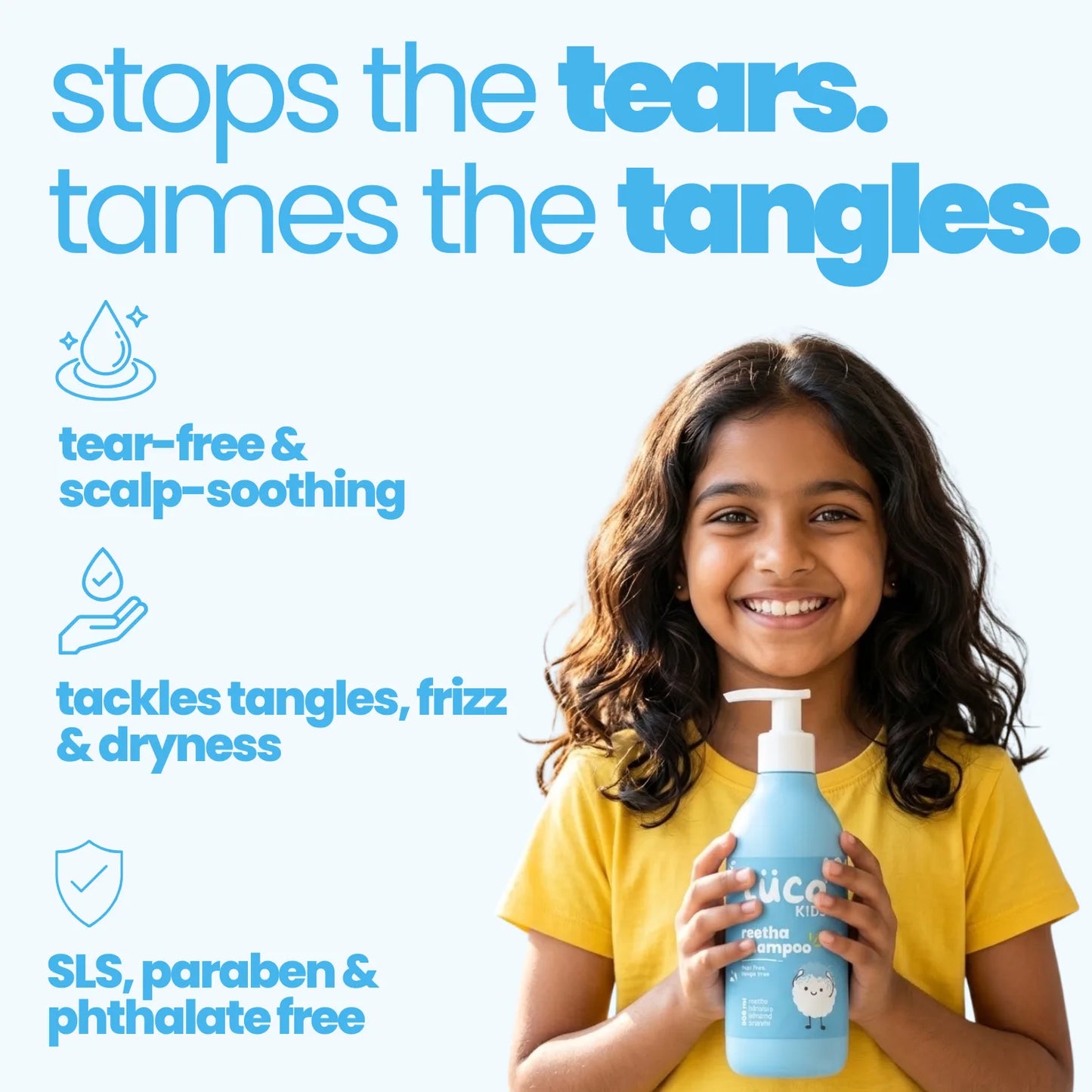 Natural Shampoo for Kids (500ml)