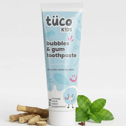 bubbles & gum toothpaste. (pack of 1)